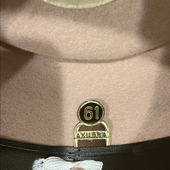 Vintage Akubra Imperial Quality Fedora Hat 61 (Australian sizing = 7 5/8 US / - Picture 9 of 10
